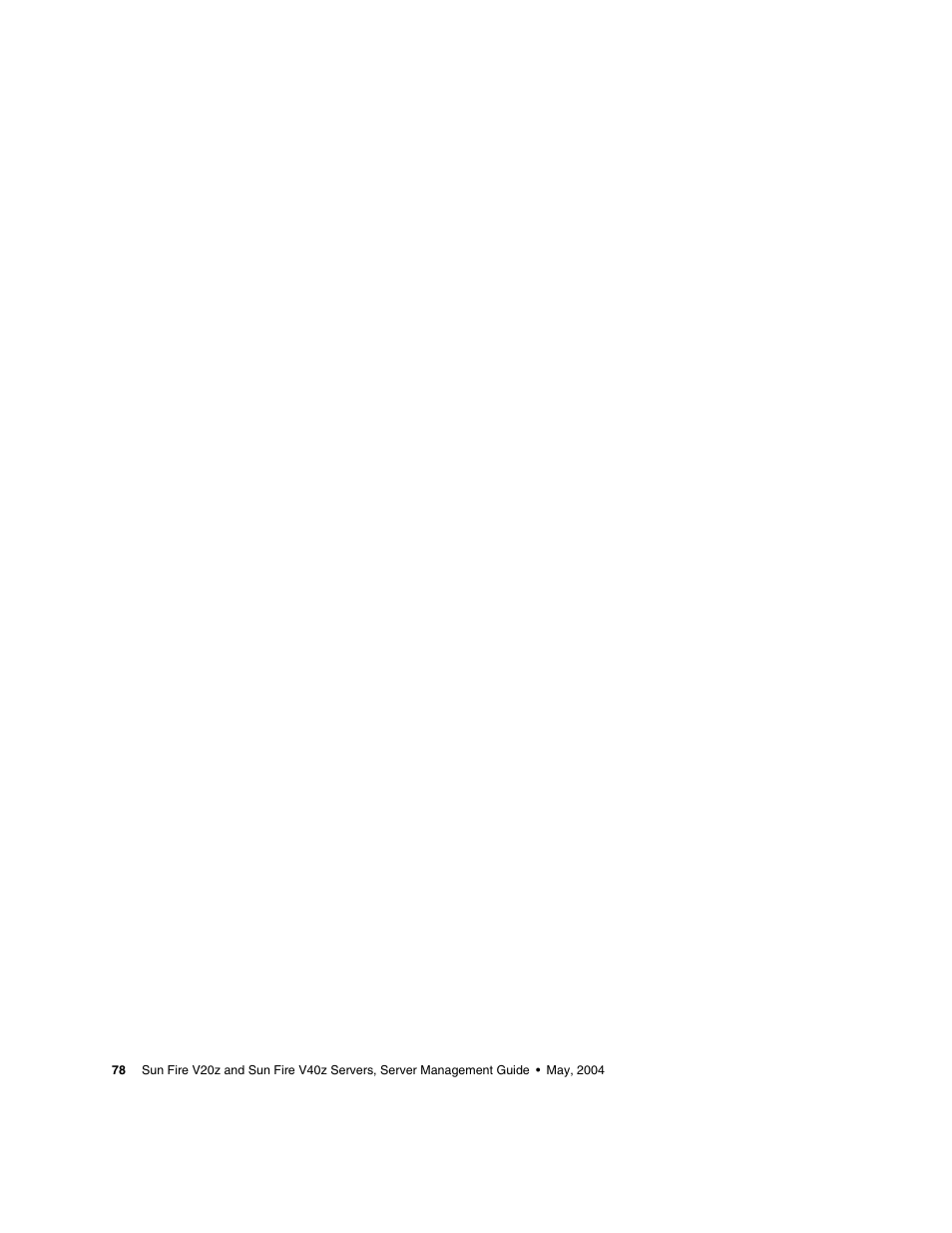 Sun Microsystems FIRE V40Z User Manual | Page 100 / 254