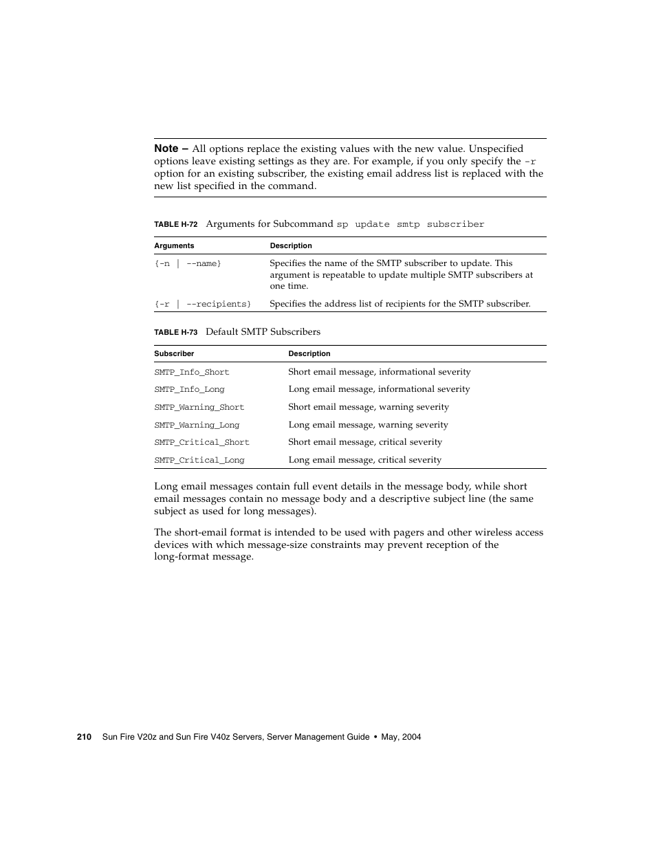 Sun Microsystems FIRE V40Z User Manual | Page 232 / 254