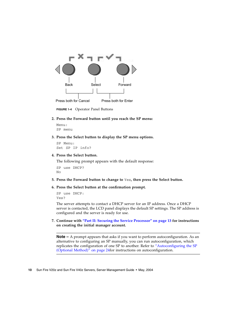 Figure 1-4 | Sun Microsystems FIRE V40Z User Manual | Page 32 / 254