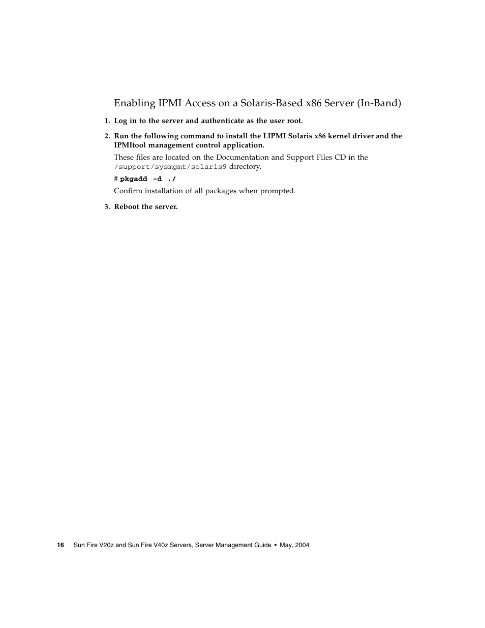 Sun Microsystems FIRE V40Z User Manual | Page 38 / 254