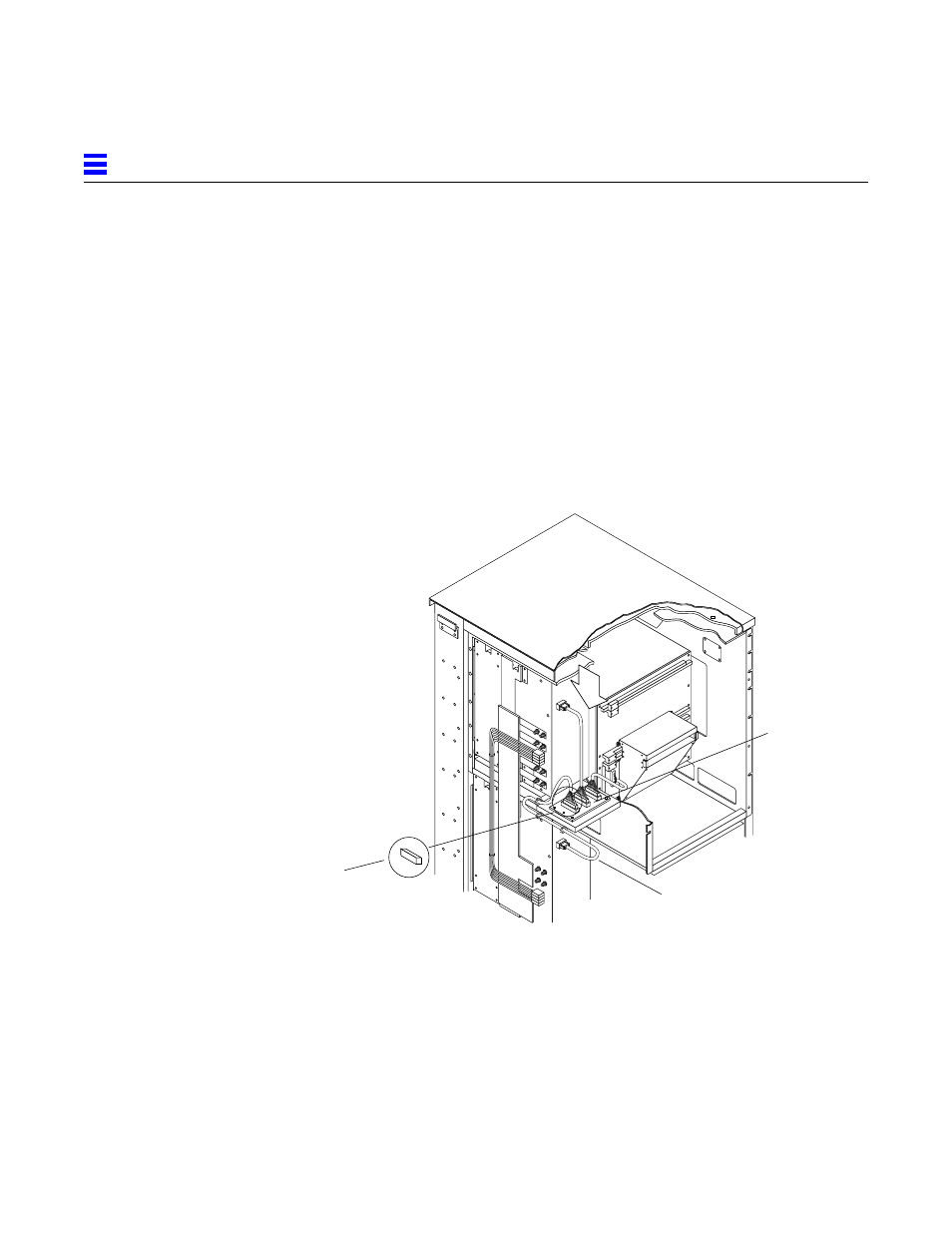 6 power supply sense cable, Figure 2-18 | Sun Microsystems 2000E User Manual | Page 34 / 54
