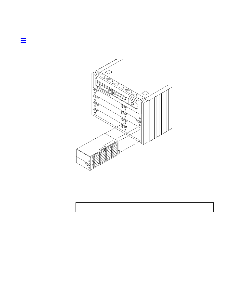 Pull out the power supply | Sun Microsystems 6.0005E+11 User Manual | Page 146 / 333