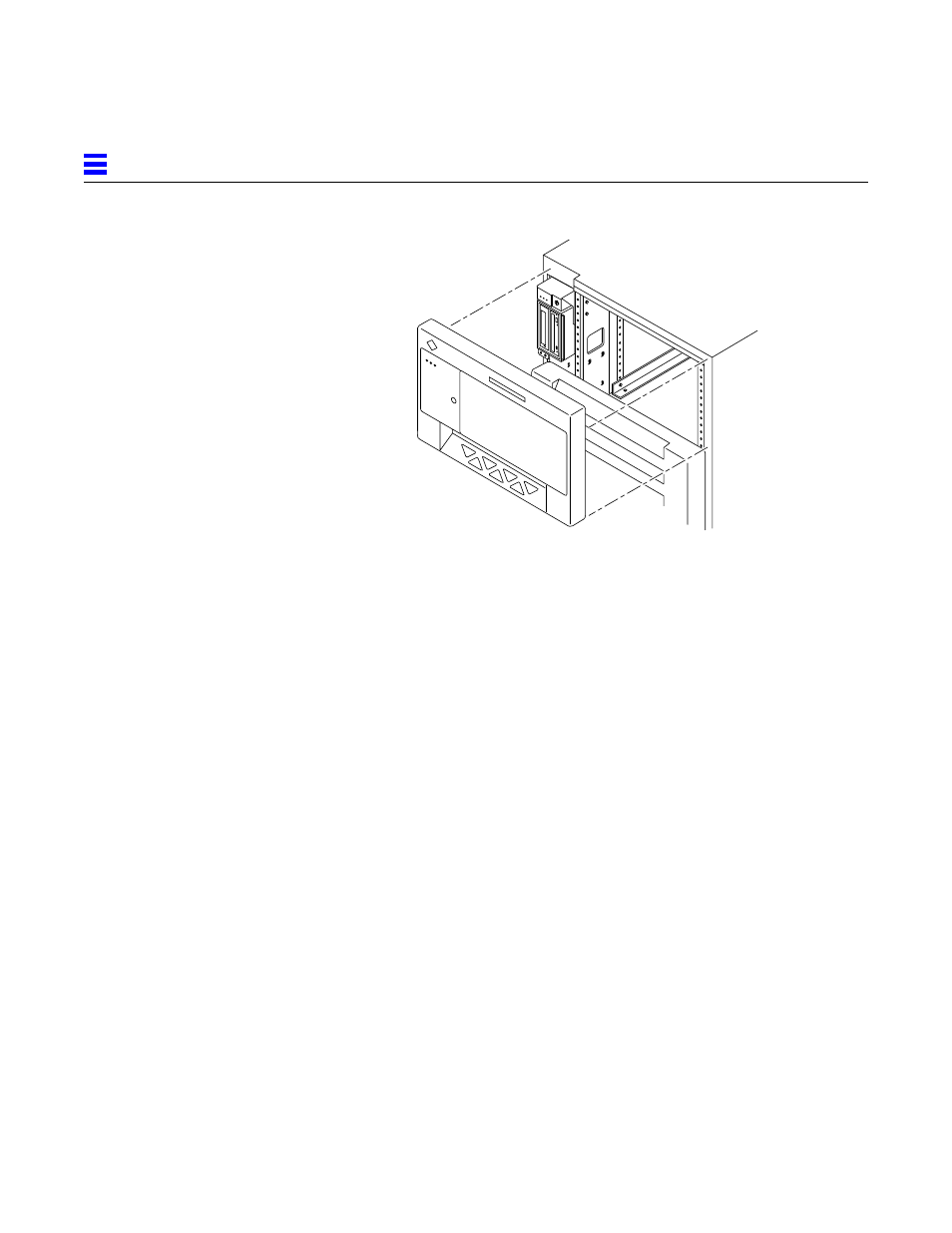 Figure121 removing the front bezel, 4 front panels hinged door, 4 front panels hinged door -4 | Figure 13-1, Removing the front bezel | Sun Microsystems 6.0005E+11 User Manual | Page 208 / 333