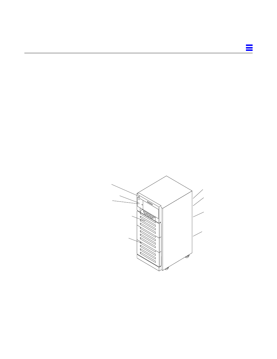 B.2 system packaging, B.2.1 enterprise 6000 server, Figureb2 ultra enterprise system cabinet | Figure b-2, Ultra enterprise system cabinet | Sun Microsystems 6.0005E+11 User Manual | Page 227 / 333