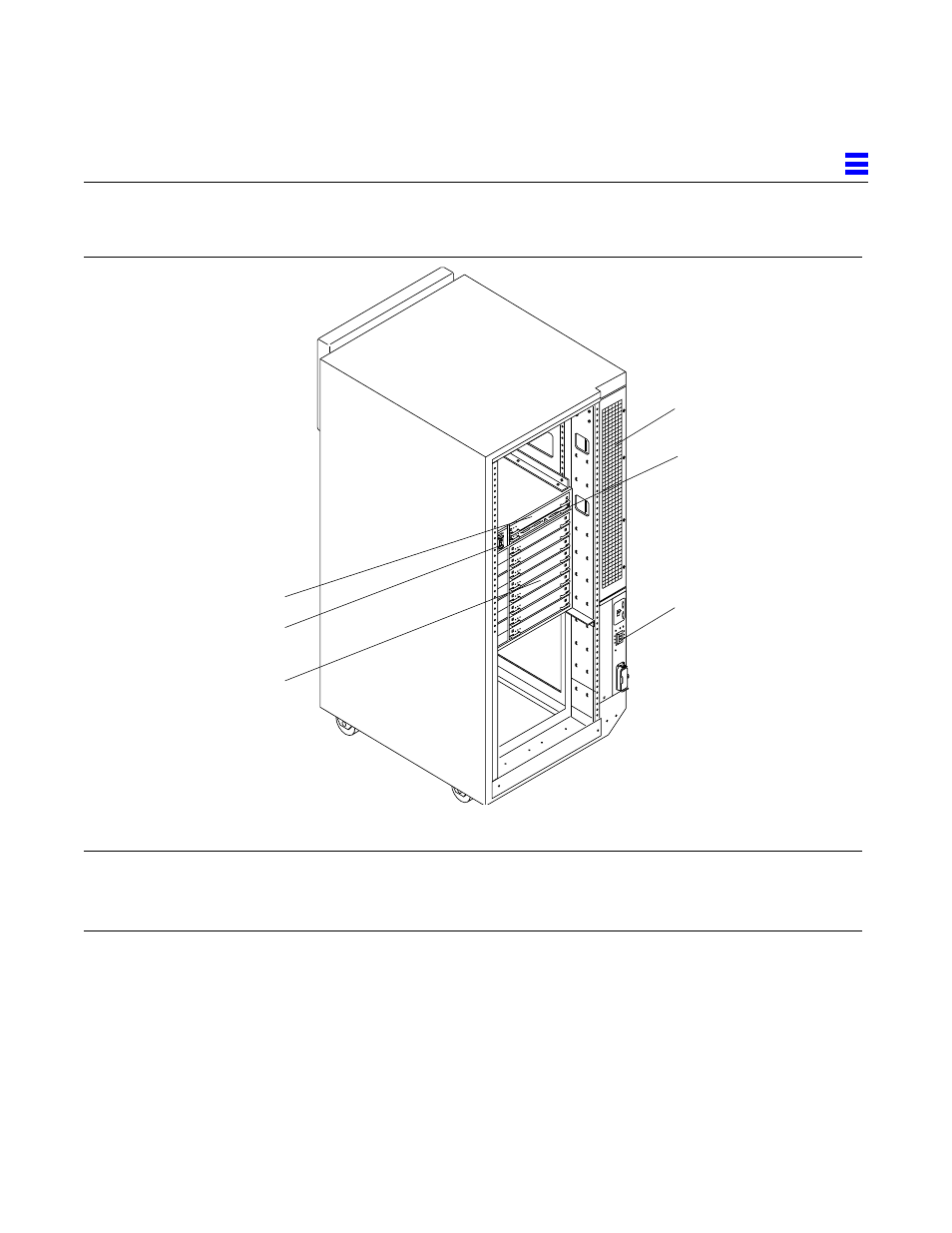 Tablef3 enterprise 6000 system, rear view, Table f-3, Enterprise 6000 system, rear view | Sun Microsystems 6.0005E+11 User Manual | Page 289 / 333