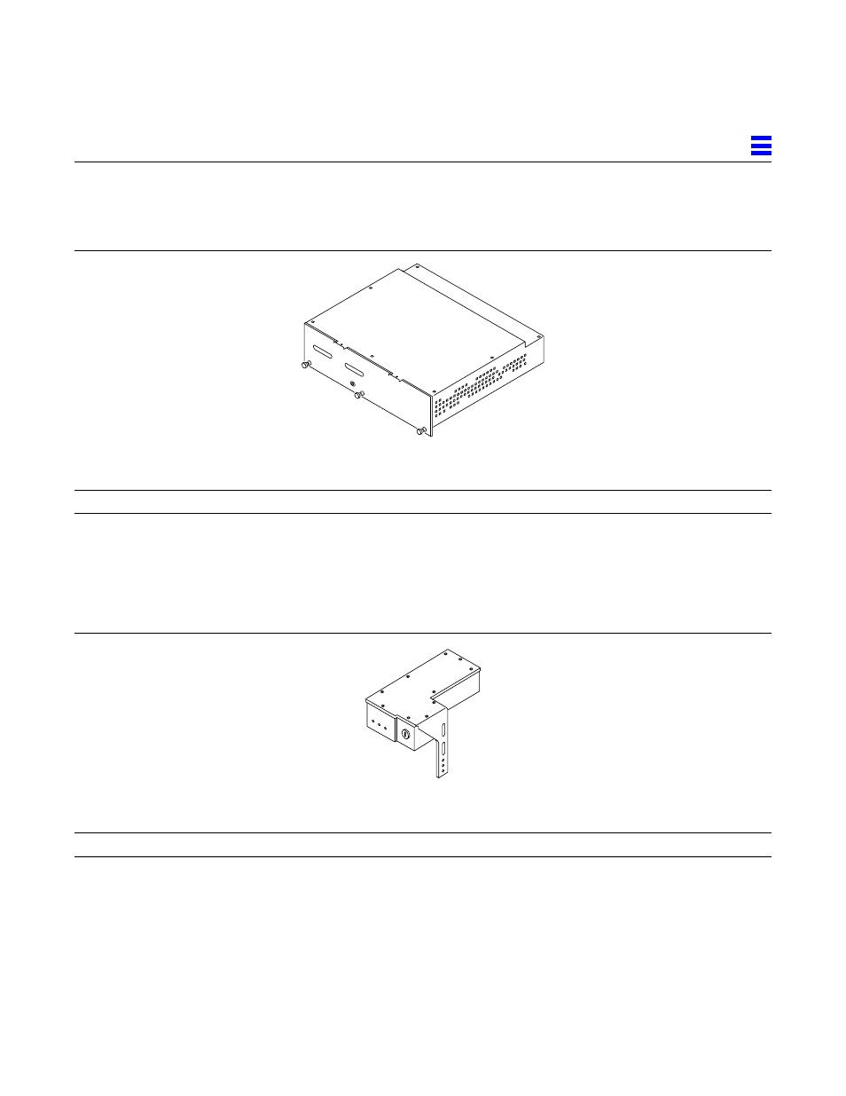 Tablef4 scsi tape adapter pcs assembly, Tablef5 key switch tray, Table f-4 | Scsi tape adapter pcs assembly, Table f-5, Key switch tray | Sun Microsystems 6.0005E+11 User Manual | Page 291 / 333