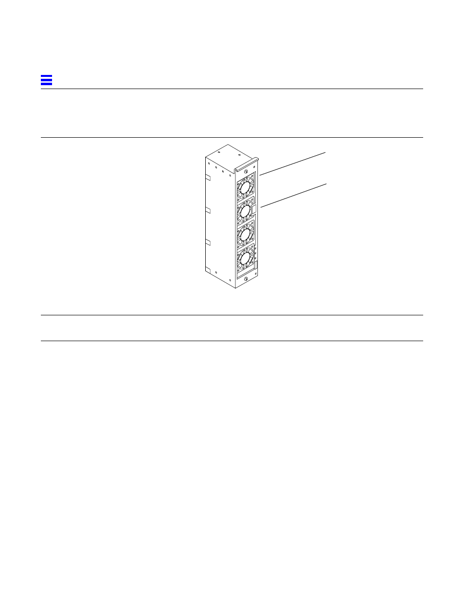 Tablef8 fan tray assembly, Table f-8, Fan tray assembly | F-10 | Sun Microsystems 6.0005E+11 User Manual | Page 294 / 333