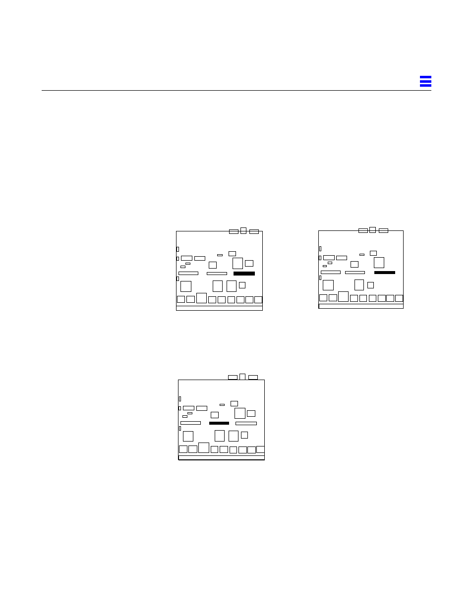 F.2.1 centerplane connector, F.2.2 sbus connectors, Figuref10 i/o board sbus 0 connector locations | Figuref11 i/o board sbus 1 connector location, G.2.1 centerplane connector, G.2.2 sbus connectors, Figure g-10, I/o board sbus 0 connector locations, Figure g-11, I/o board sbus 1 connector location | Sun Microsystems 6.0005E+11 User Manual | Page 314 / 333