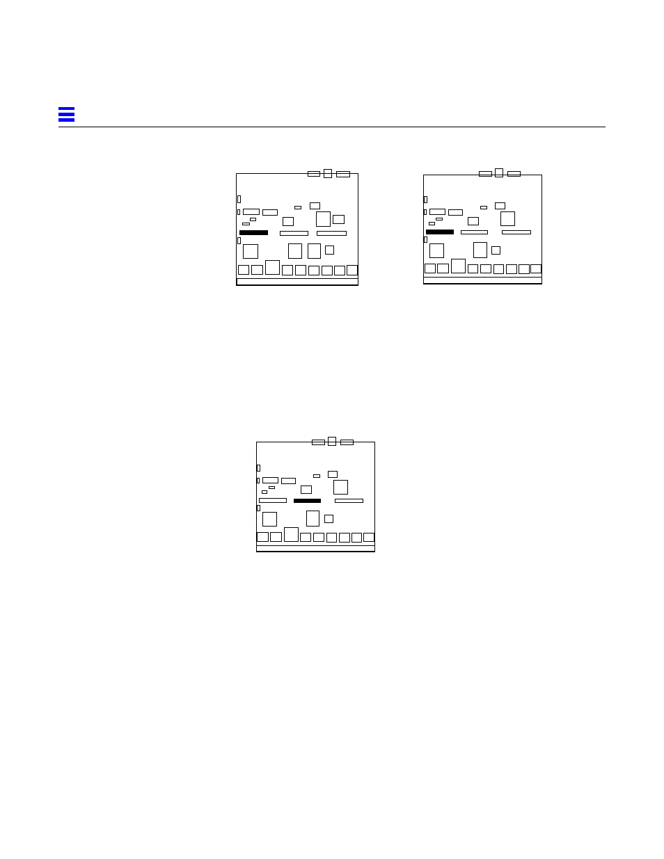 Figuref12 i/o board sbus 2 connector locations, F.2.3 upa connector location, G.2.3 upa connector location | Figure g-12, I/o board sbus 2 connector locations, Figure g-13, Graphics i/o board upa connector location, Upa connector location | Sun Microsystems 6.0005E+11 User Manual | Page 315 / 333