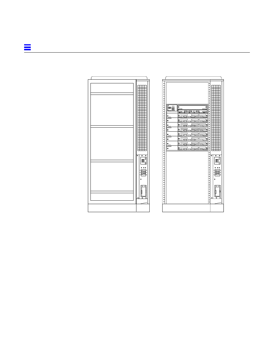 Figure 1-4, Enterprise 6000/5000 system cabinet (rear view) | Sun Microsystems 6.0005E+11 User Manual | Page 38 / 333