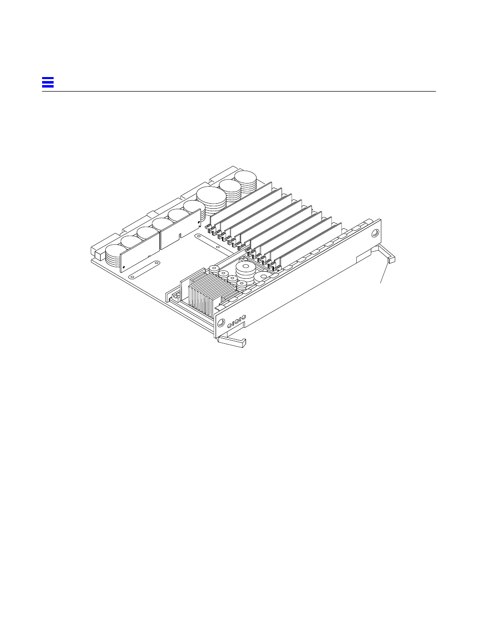 Figure35 cpu/memory board, 2 removing a board from a nonpowered on system, Figure 3-5 | Cpu/memory board | Sun Microsystems 6.0005E+11 User Manual | Page 56 / 333