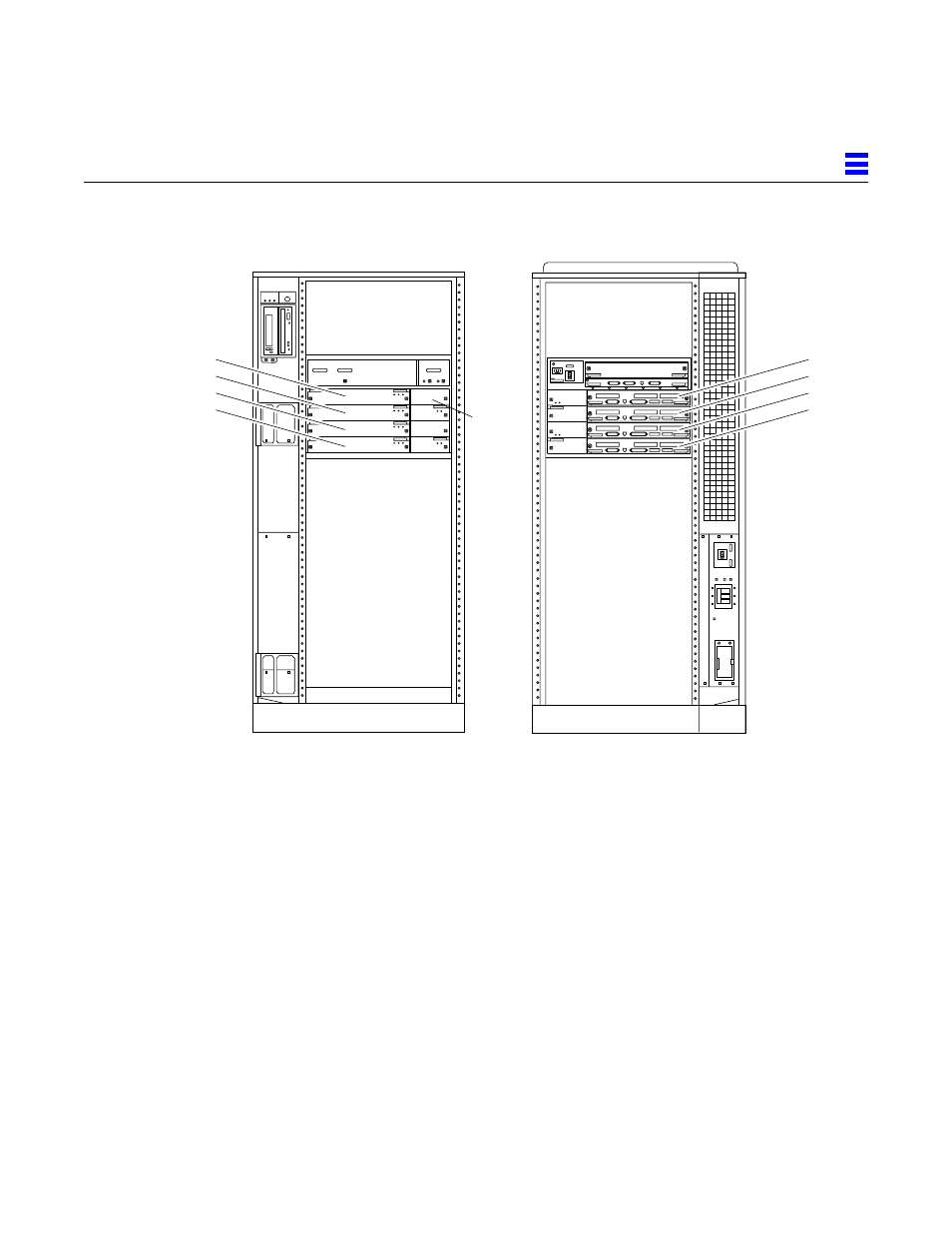 Figure37 enterprise 5000/4000 board locations, 2 cooling and power issues, Figure 3-7 | Enterprise 5000/4000 board locations | Sun Microsystems 6.0005E+11 User Manual | Page 59 / 333