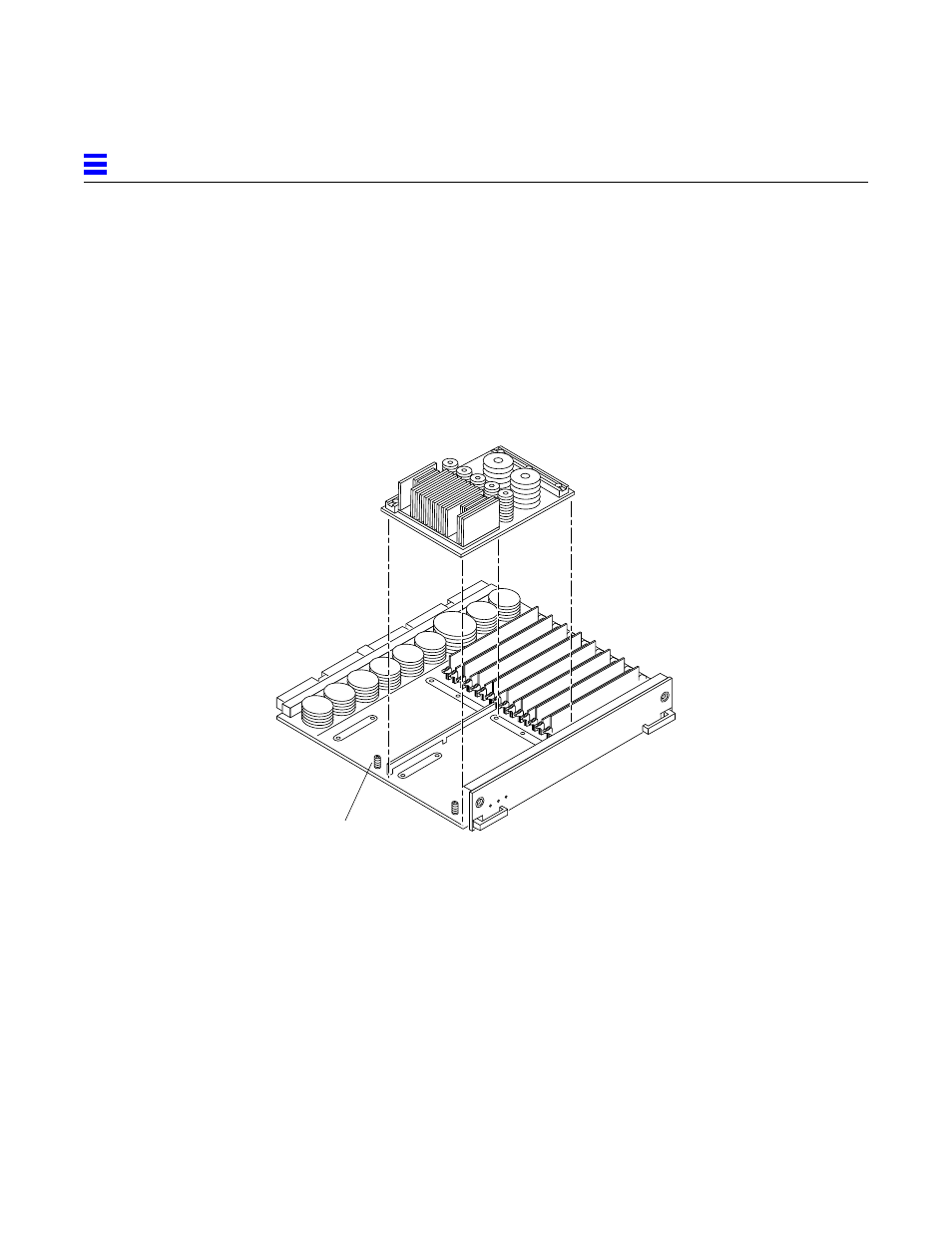 Place the module in an antistatic bag, Figure 3-11, Ultrasparc module removal and replacement | Sun Microsystems 6.0005E+11 User Manual | Page 64 / 333