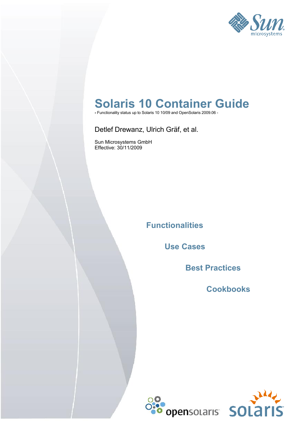 Sun Microsystems SOLARIS 10 User Manual | 121 pages