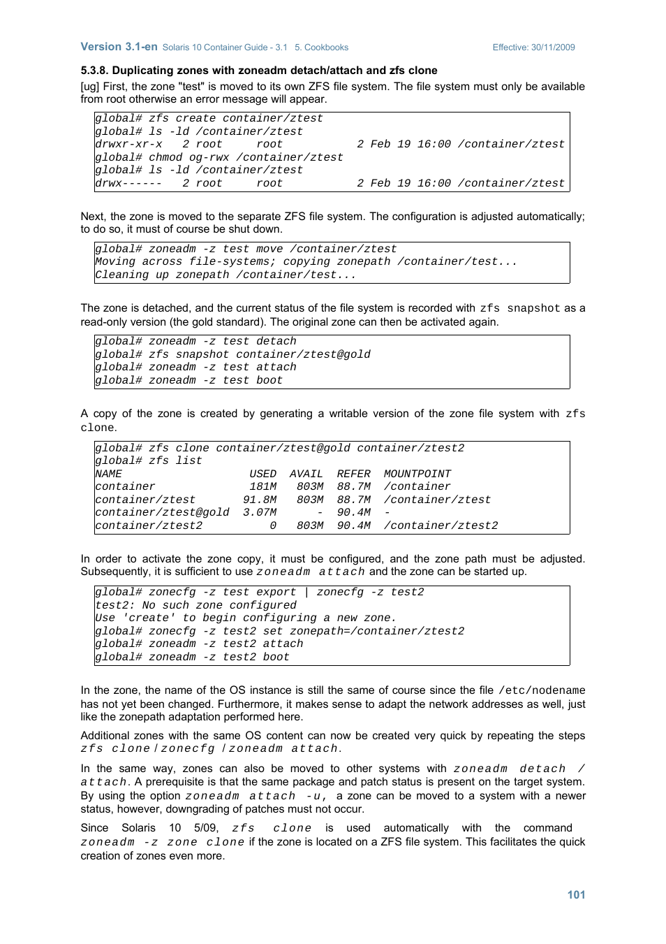 Sun Microsystems SOLARIS 10 User Manual | Page 108 / 121