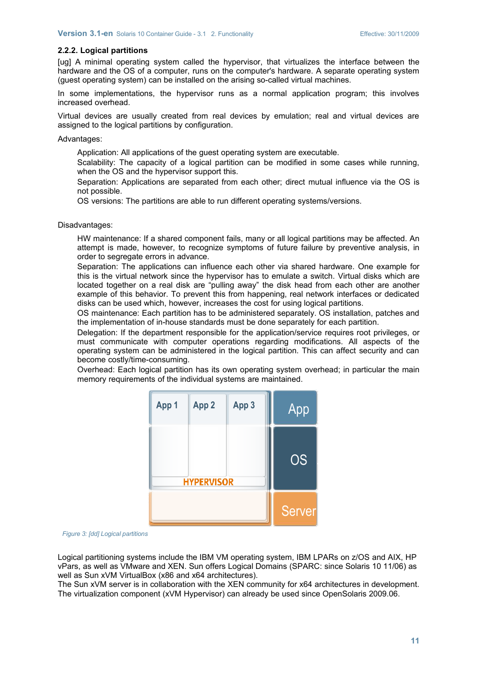 Logical partitions, Server os app | Sun Microsystems SOLARIS 10 User Manual | Page 18 / 121