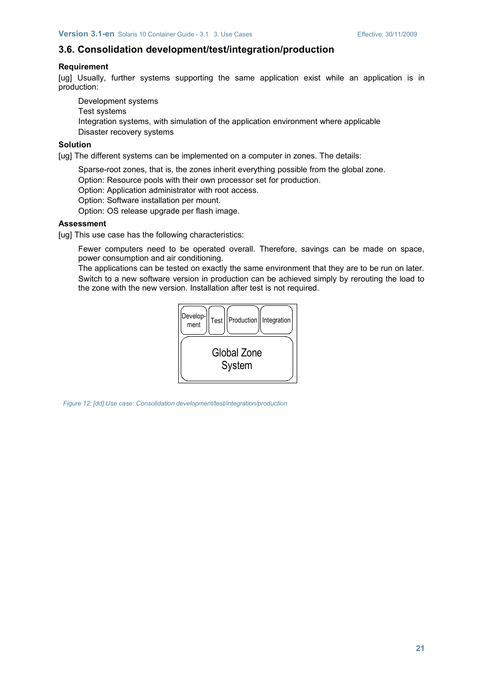 Global zone system | Sun Microsystems SOLARIS 10 User Manual | Page 28 / 121