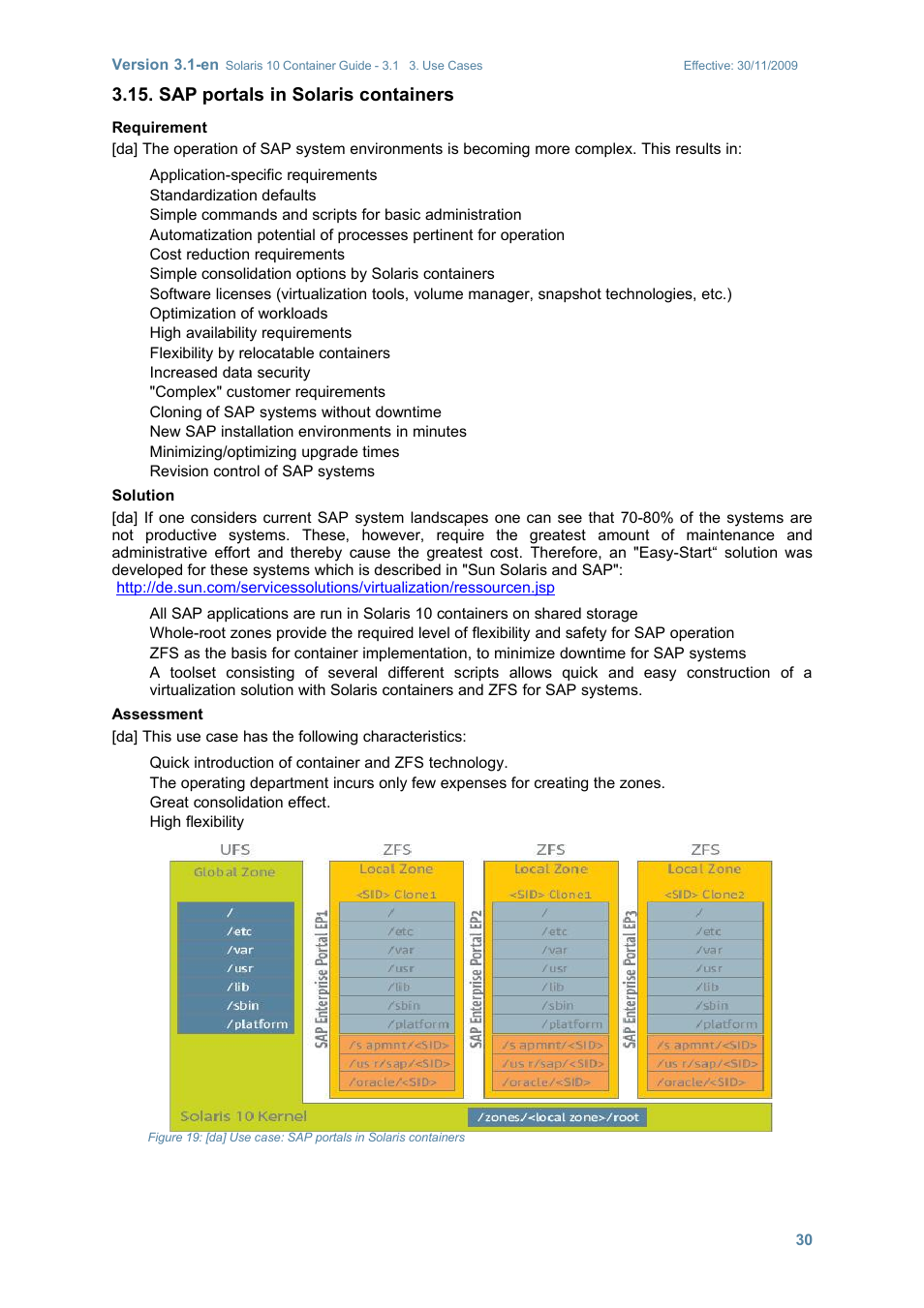 Sap portals in solaris containers | Sun Microsystems SOLARIS 10 User Manual | Page 37 / 121