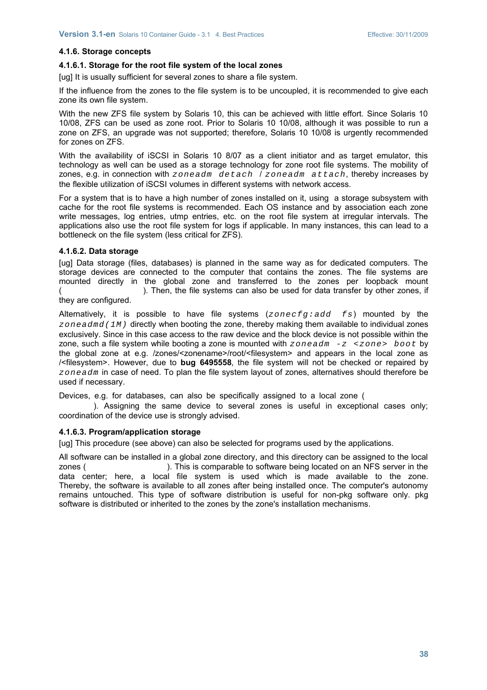 Storage concepts, Data storage, Program/application storage | Sun Microsystems SOLARIS 10 User Manual | Page 45 / 121