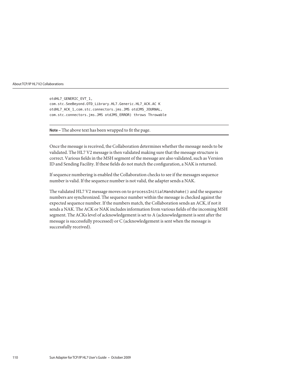 Sun Microsystems Sun Adapter IP HL 7 User Manual | Page 110 / 150