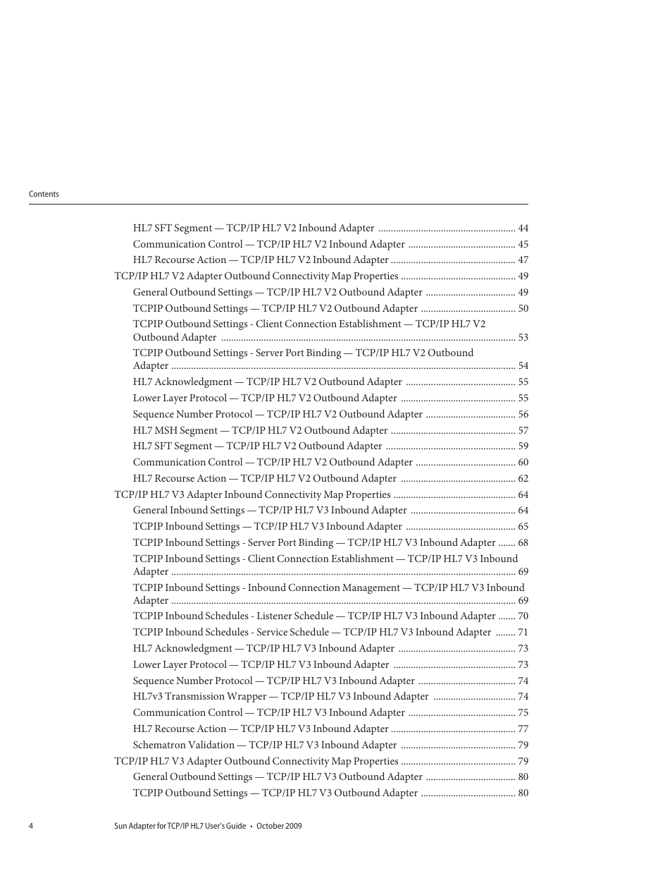 Sun Microsystems Sun Adapter IP HL 7 User Manual | Page 4 / 150