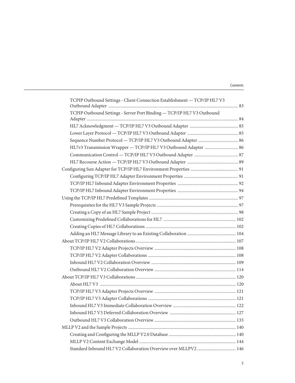 Sun Microsystems Sun Adapter IP HL 7 User Manual | Page 5 / 150