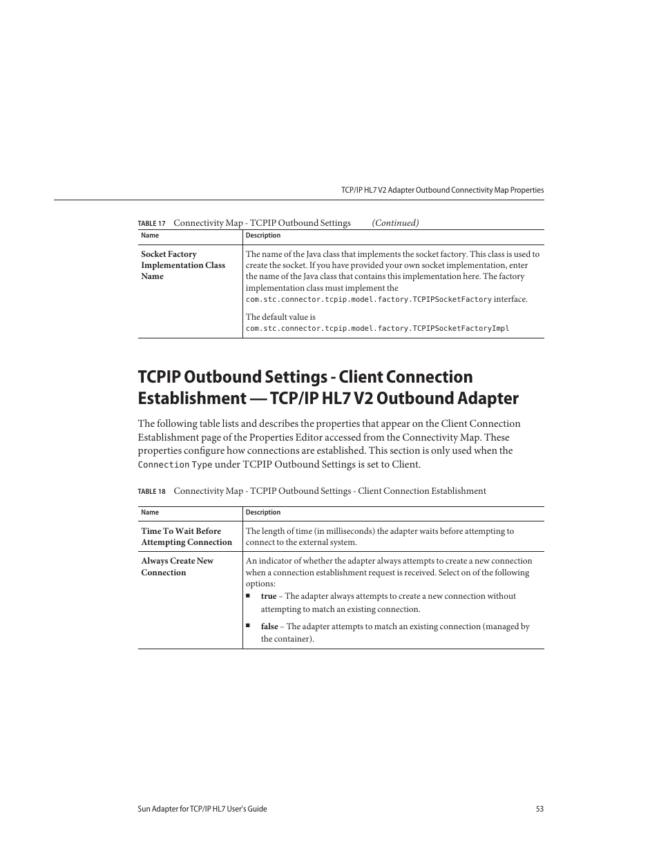 Sun Microsystems Sun Adapter IP HL 7 User Manual | Page 53 / 150