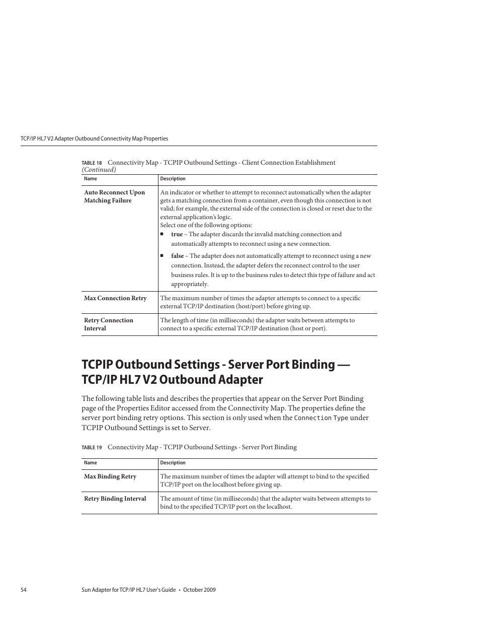 Sun Microsystems Sun Adapter IP HL 7 User Manual | Page 54 / 150