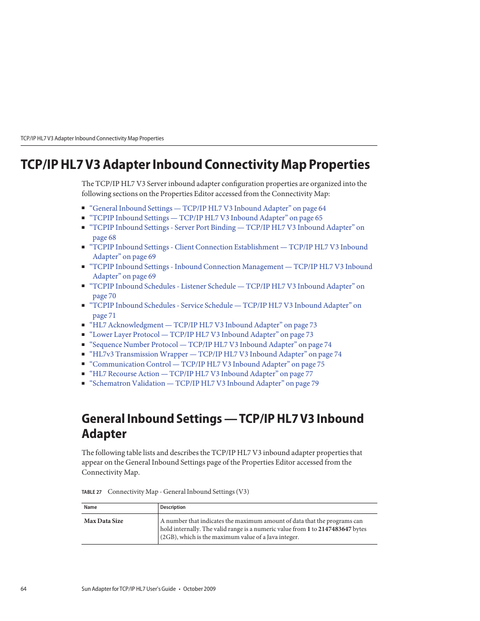 Sun Microsystems Sun Adapter IP HL 7 User Manual | Page 64 / 150