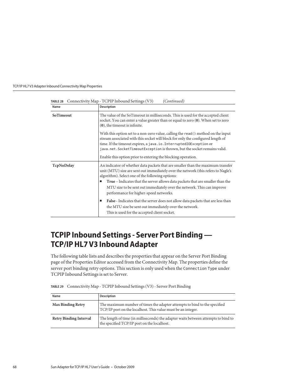 Sun Microsystems Sun Adapter IP HL 7 User Manual | Page 68 / 150