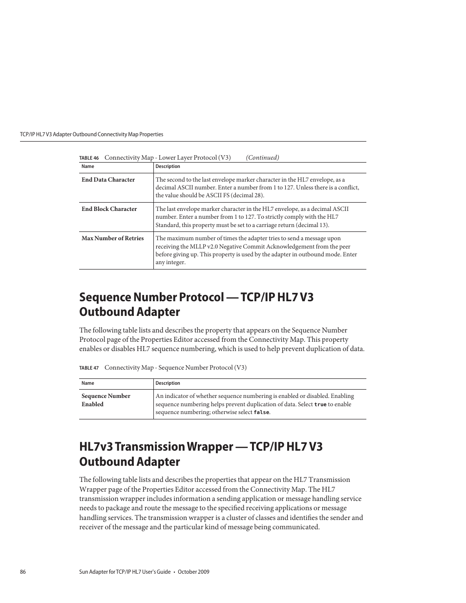 Sun Microsystems Sun Adapter IP HL 7 User Manual | Page 86 / 150