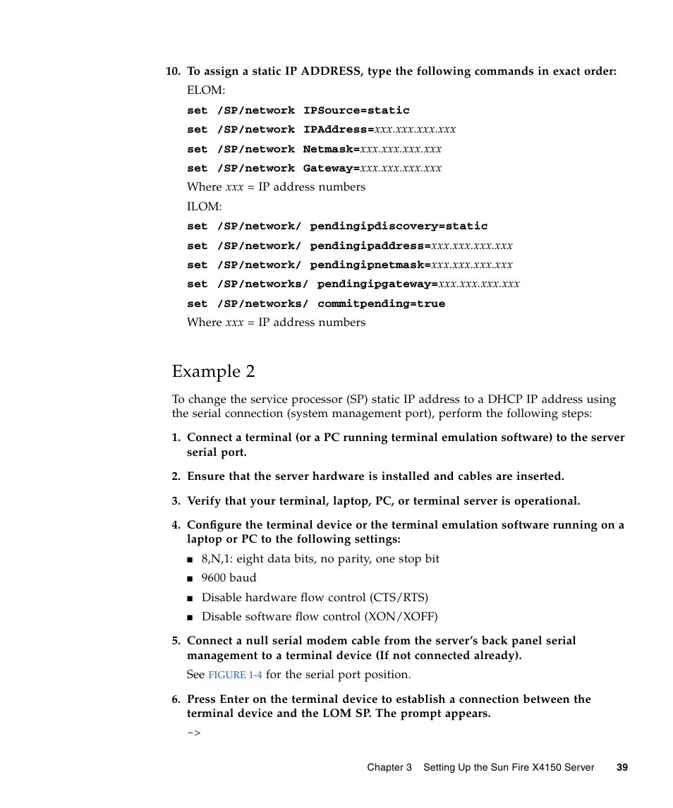 Example 2 | Sun Microsystems X4150 User Manual | Page 49 / 82
