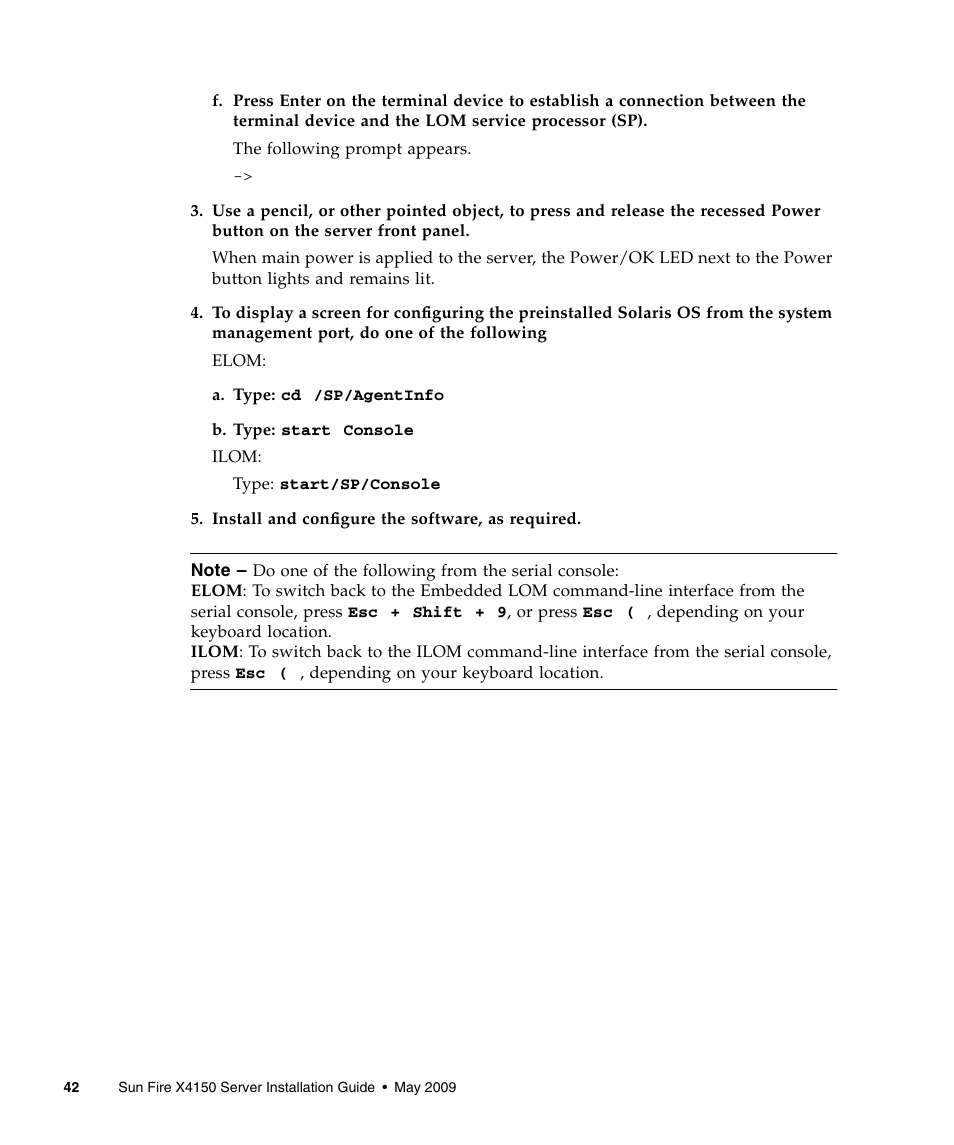 Sun Microsystems X4150 User Manual | Page 52 / 82