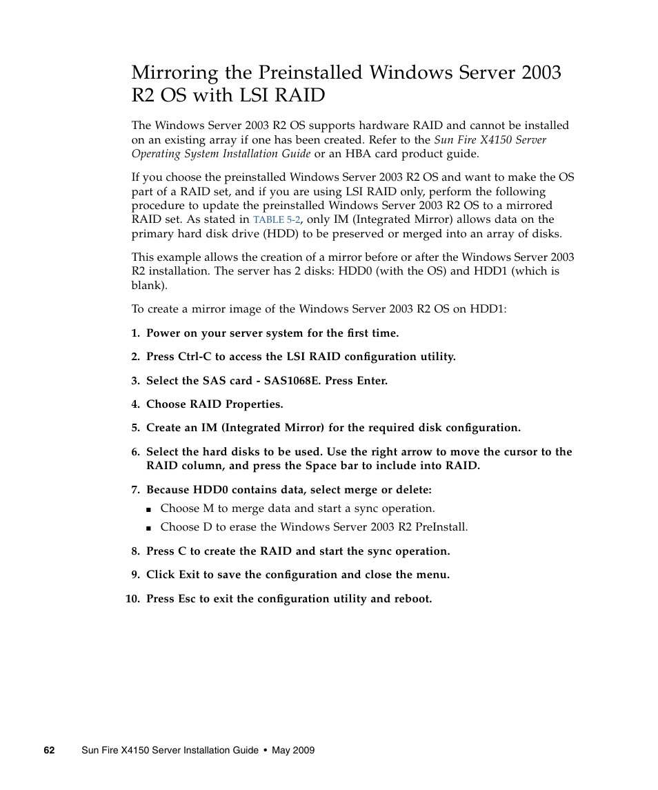 Sun Microsystems X4150 User Manual | Page 72 / 82