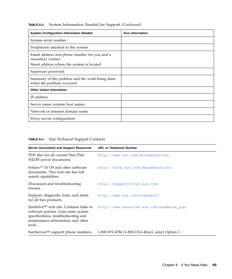 Sun Microsystems X4150 User Manual | Page 79 / 82