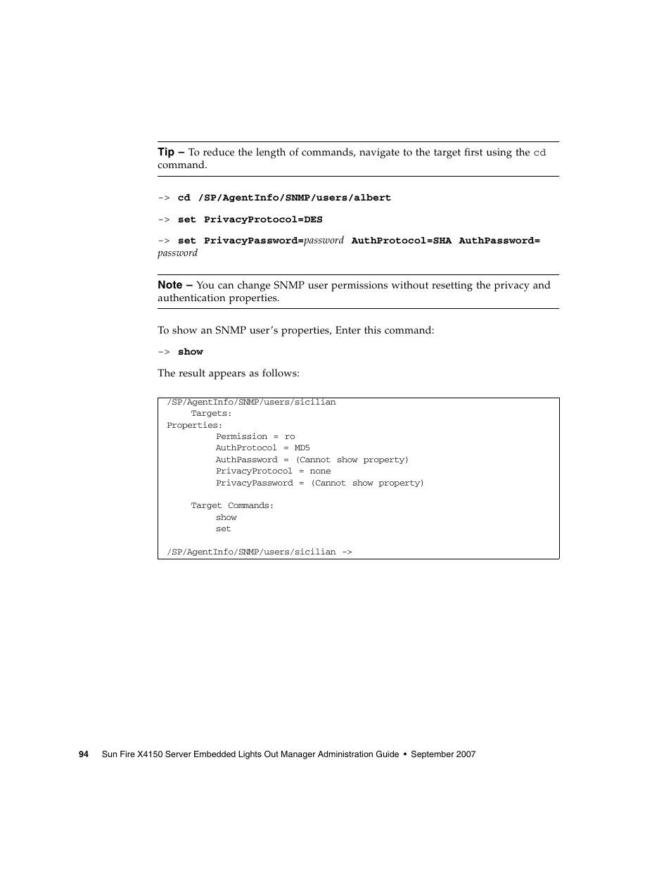 Sun Microsystems Sun Fire X4150 User Manual | Page 110 / 150