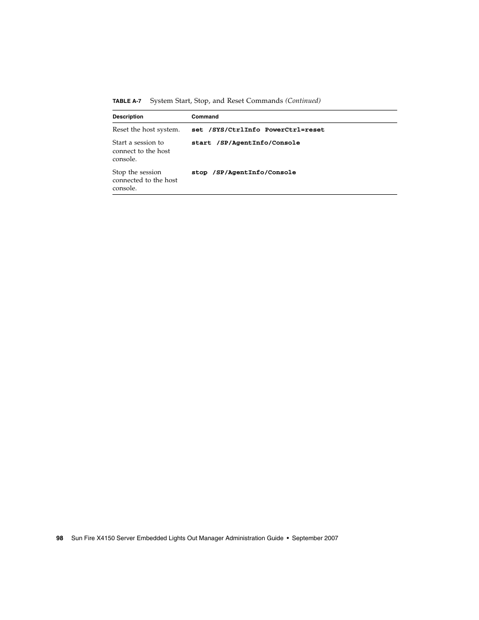 Sun Microsystems Sun Fire X4150 User Manual | Page 114 / 150