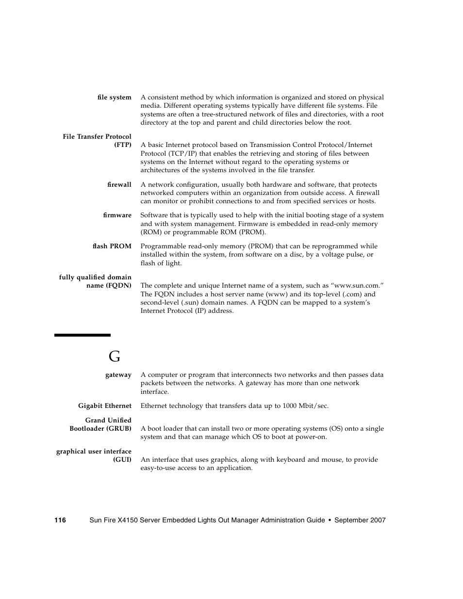 Sun Microsystems Sun Fire X4150 User Manual | Page 132 / 150