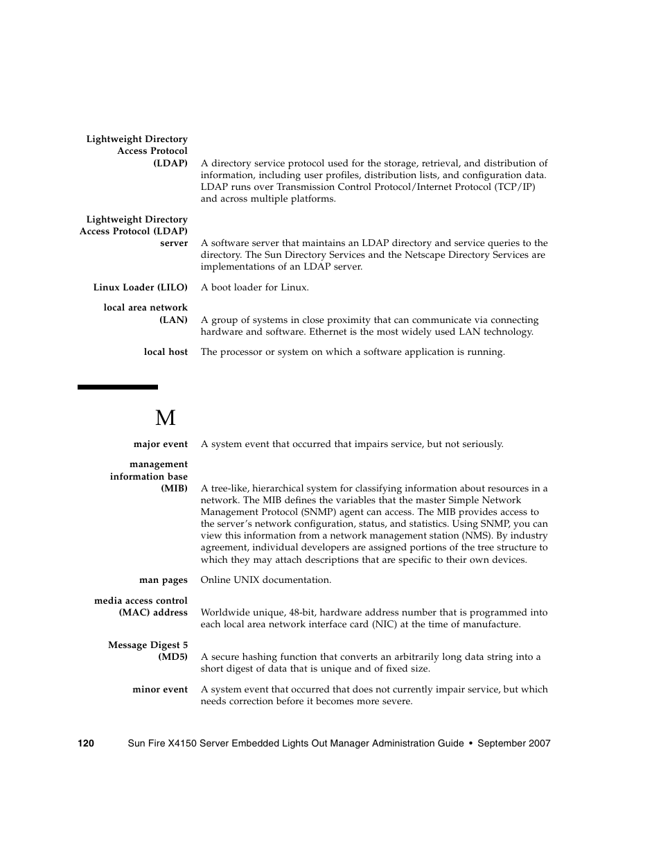 Sun Microsystems Sun Fire X4150 User Manual | Page 136 / 150