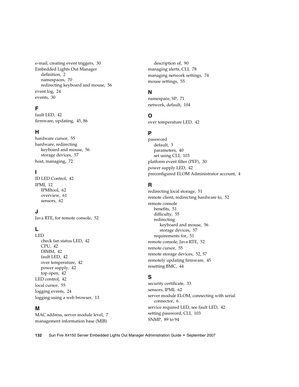 Sun Microsystems Sun Fire X4150 User Manual | Page 148 / 150