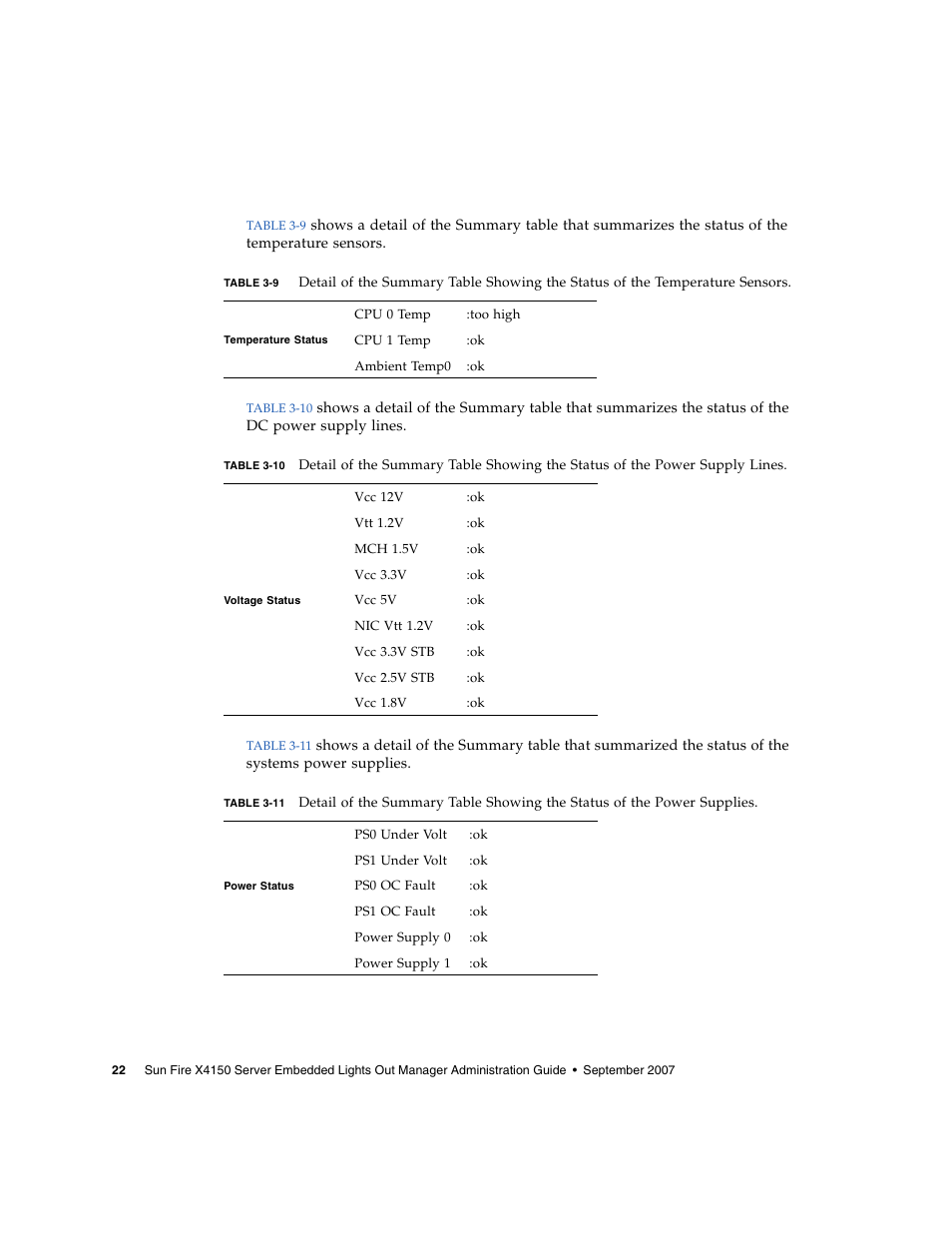 Sun Microsystems Sun Fire X4150 User Manual | Page 38 / 150