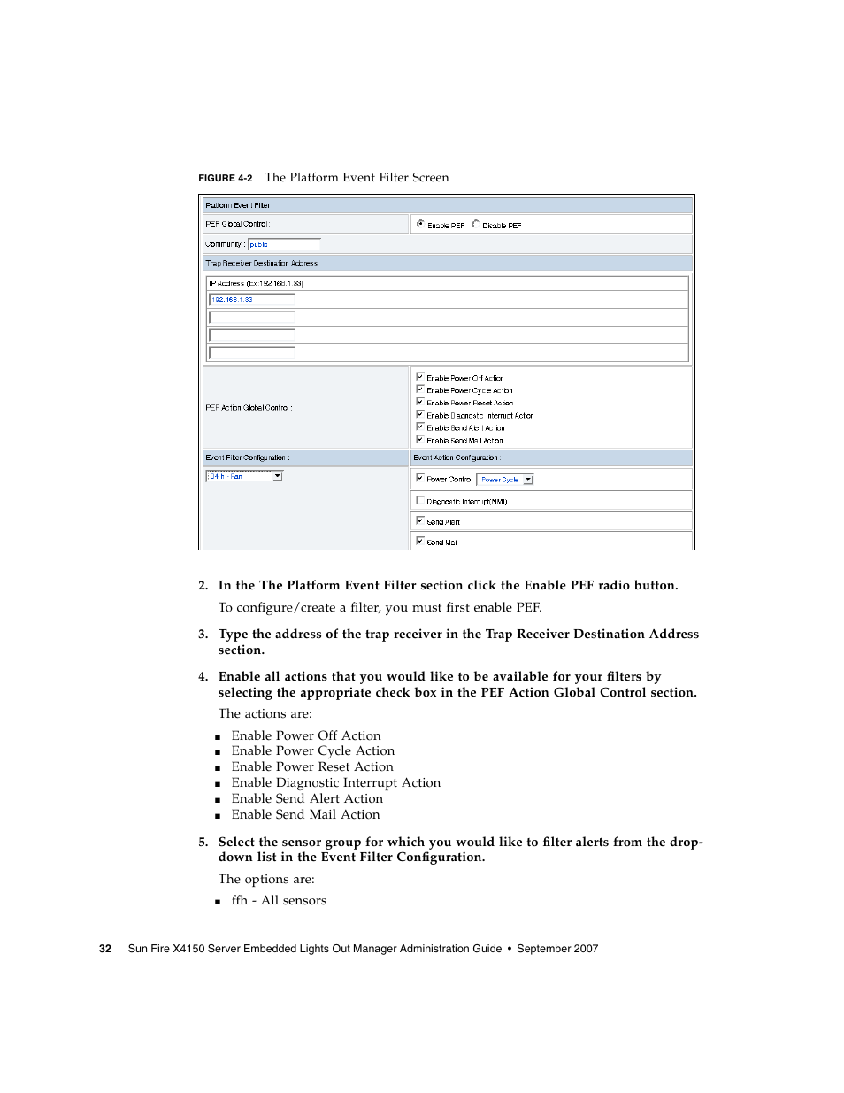 Figure 4-2 | Sun Microsystems Sun Fire X4150 User Manual | Page 48 / 150