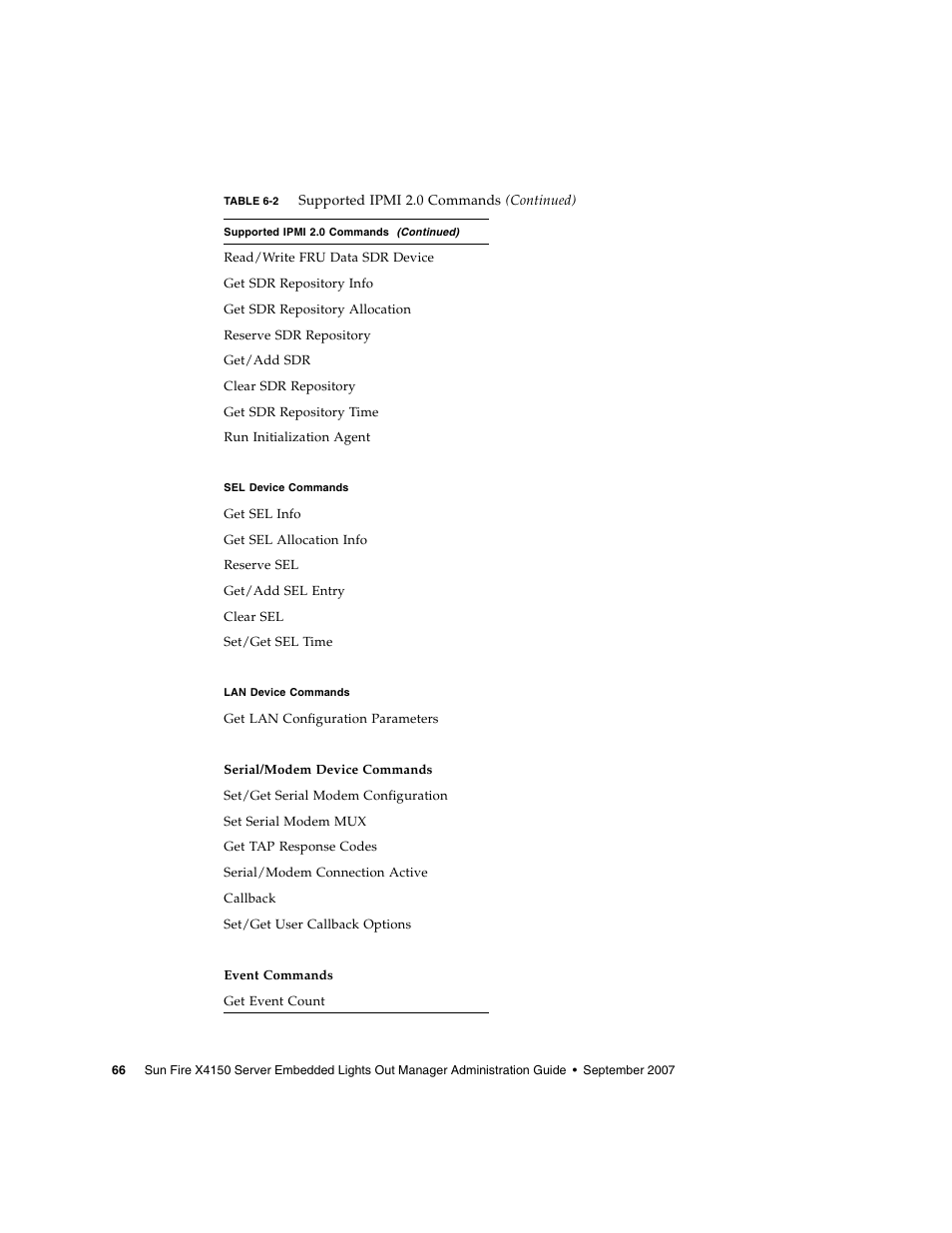 Sun Microsystems Sun Fire X4150 User Manual | Page 82 / 150