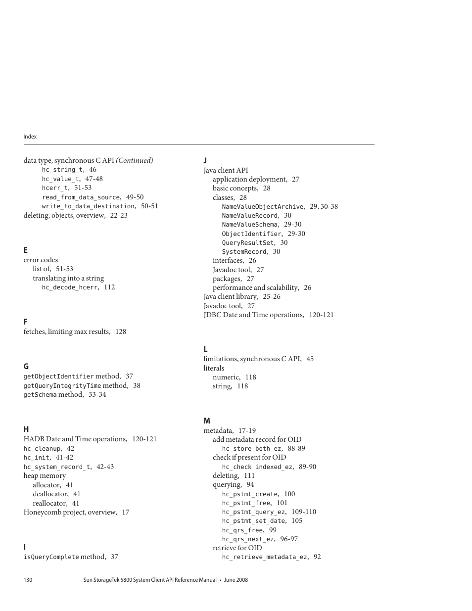 Sun Microsystems Sun StorageTek 5800 User Manual | Page 130 / 136