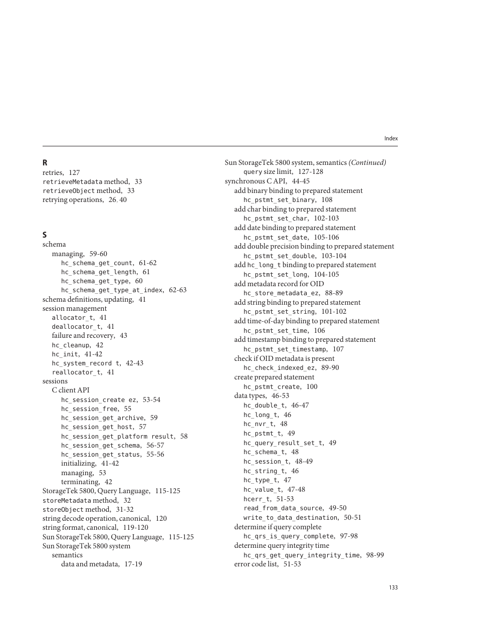 Sun Microsystems Sun StorageTek 5800 User Manual | Page 133 / 136