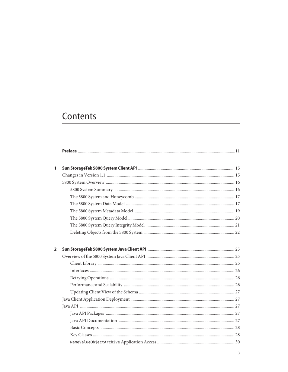 Sun Microsystems Sun StorageTek 5800 User Manual | Page 3 / 136