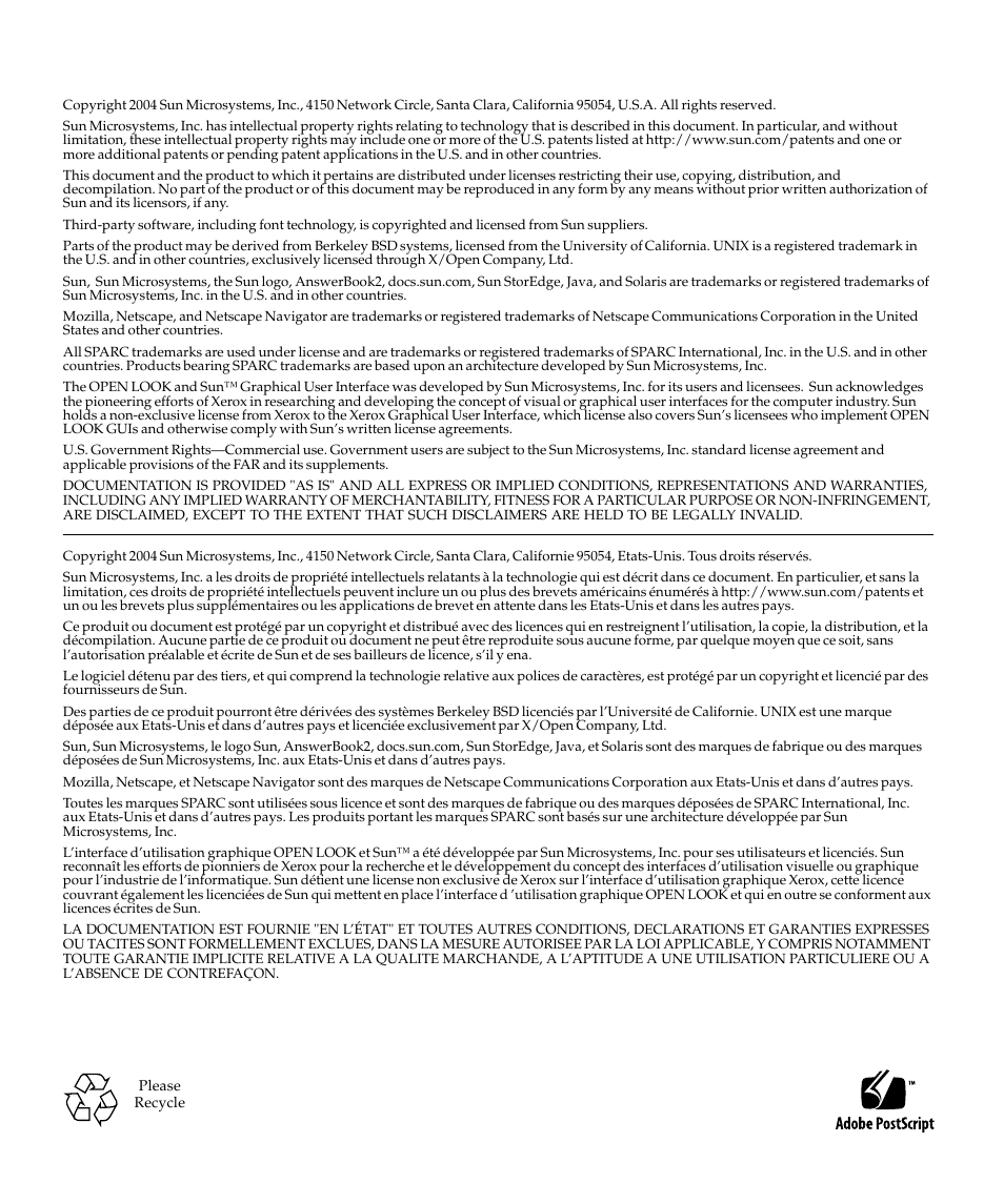 Sun Microsystems SUN STOREDGETM 5310 NAS User Manual | Page 2 / 382