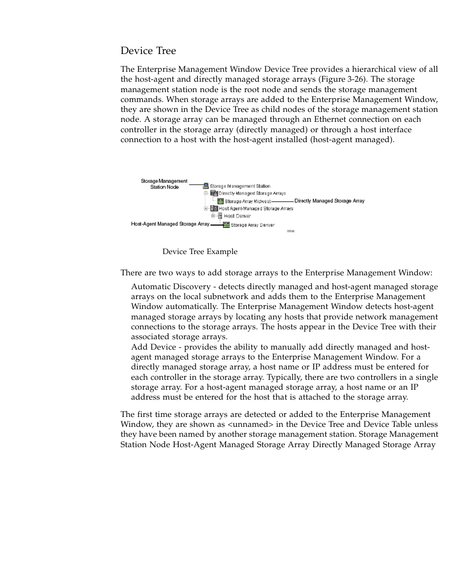 Figure 3-26, Device, Device tree | Sun Microsystems SUN STOREDGETM 5310 NAS User Manual | Page 247 / 382