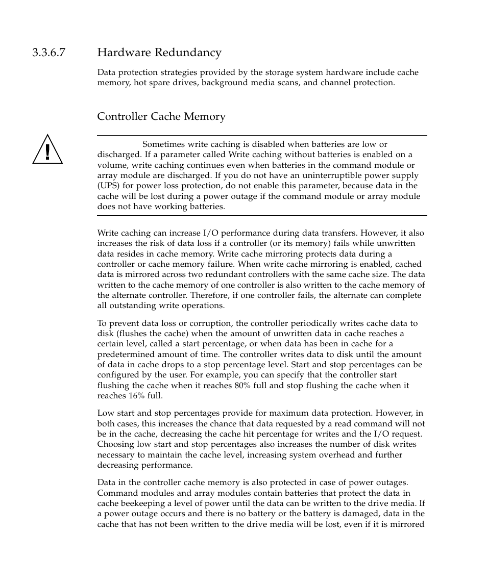 7 hardware redundancy | Sun Microsystems SUN STOREDGETM 5310 NAS User Manual | Page 260 / 382