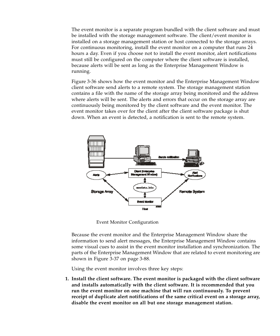 Figure 3-36, Event mo | Sun Microsystems SUN STOREDGETM 5310 NAS User Manual | Page 287 / 382